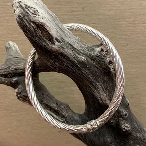 Ellen Tracy sterling silver bracelet